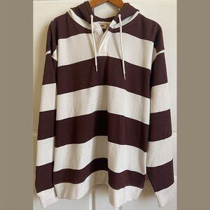 NWT Mens Levi's Thermal Rugby Hoodie